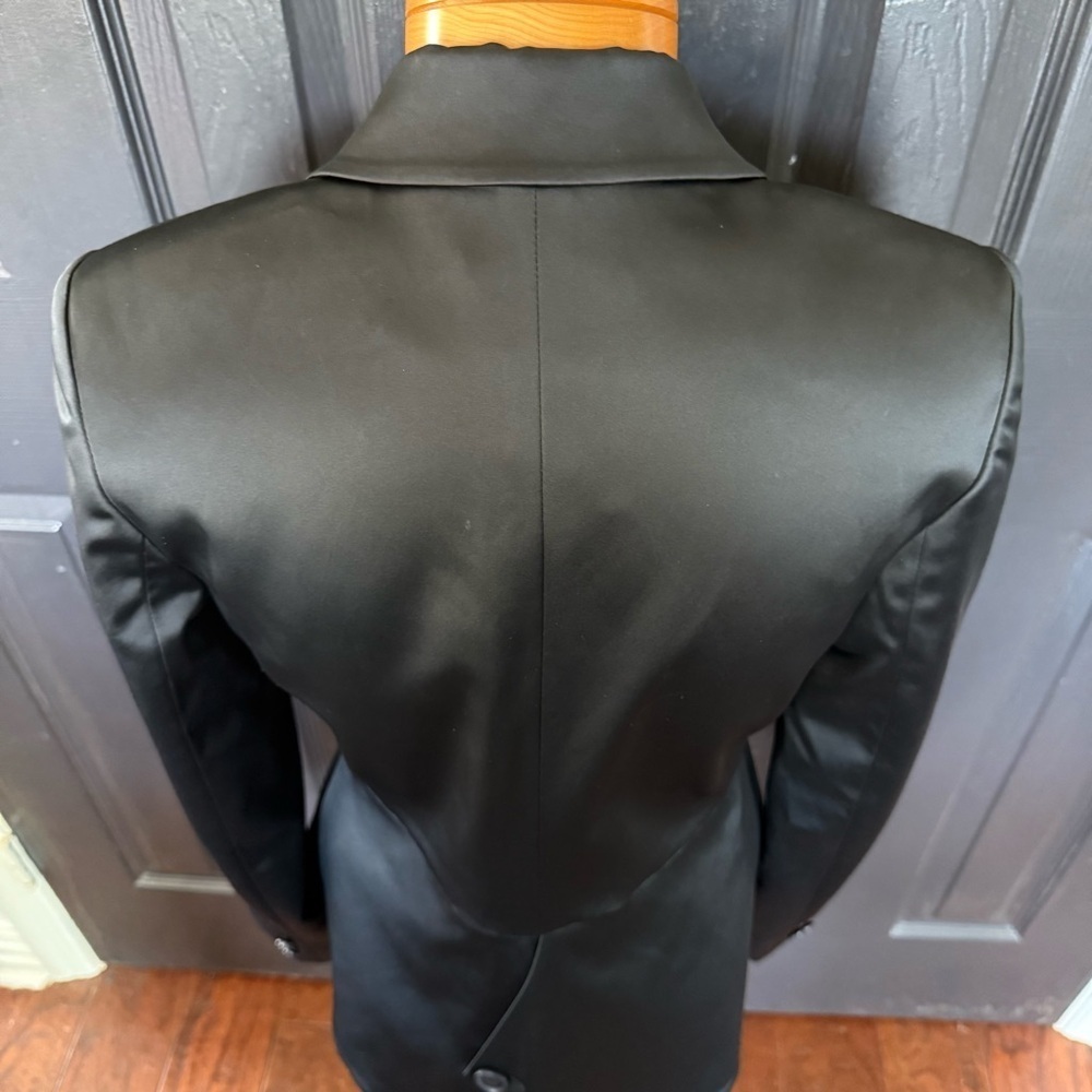Alice + Olivia Denny Satin Single Breasted Blazer - Picture 9 of 13
